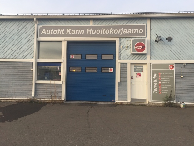 Kuva autohuoltoliikkeestä Karin Huoltokorjaamo Rovaniemi